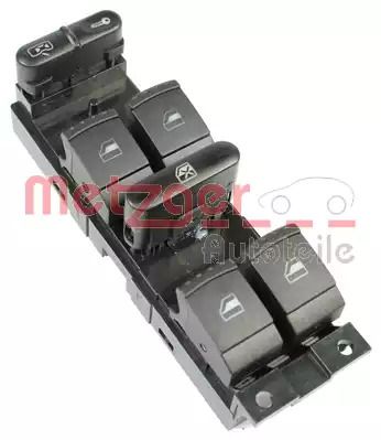 Кнопка стеклоподъемника, SKODA SUPERB, SKODA FABIA, METZGER (0916246) Кнопка стеклоподъемника, SKODA SUPERB, SKODA FABIA, METZGER (0916246)