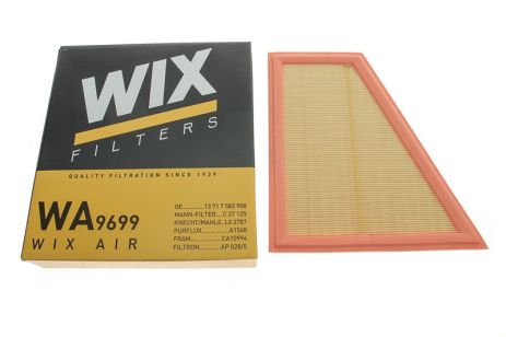 Воздушный фильтр, BMW 5, WIX FILTERS (WA9699)