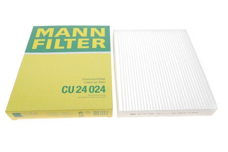 Фильтр, воздух во внутренном пространстве, KIA SPORTAGE, HYUNDAI TUCSON, MANN FILTER (CU24024)