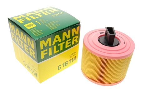 Воздушный фильтр, BMW 3, MANN FILTER (C18114)