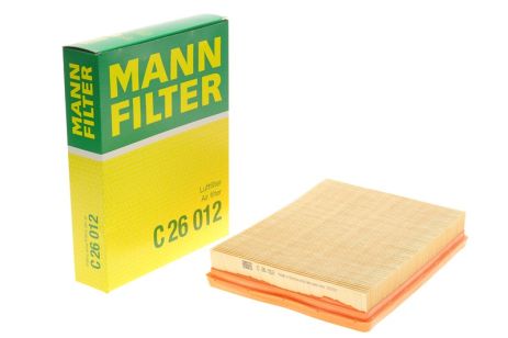 Воздушный фильтр, KIA MAGENTIS, MANN FILTER (C26012)