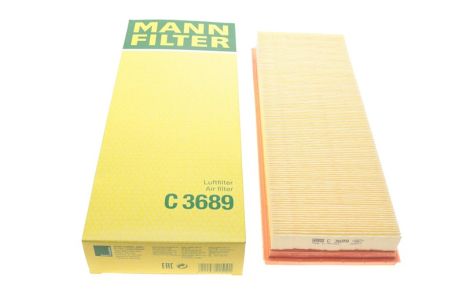 Воздушный фильтр, PUCH G-MODELL, MERCEDES-BENZ E-CLASS, MANN-FILTER (C3689)