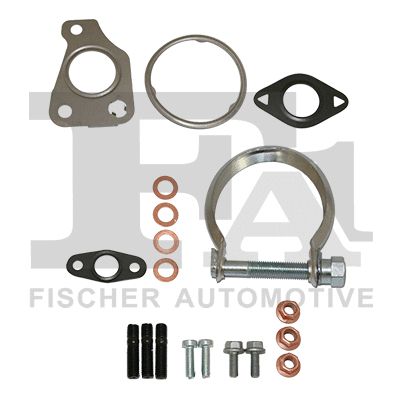 Монтажный комплект, компрессор, PEUGEOT BIPPER, CITROËN NEMO, FISCHER (KT120280)