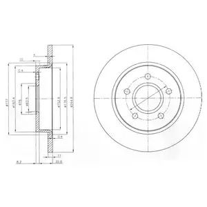 DP1010.11.0238 Drive+ - Гальмівний диск