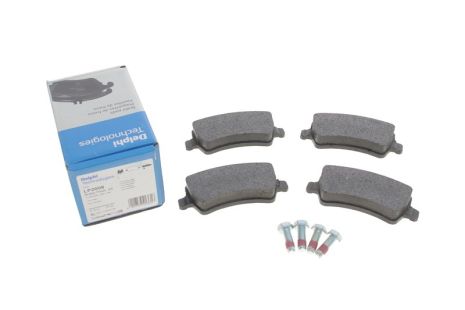 Комплект тормозных колодок, дисковый тормоз, VOLVO ASIA, FORD S-MAX, DELPHI (LP2008)