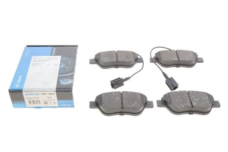 Комплект тормозных колодок, дисковый тормоз, CITROËN E-MEHARI, KAVO (KBP10043)