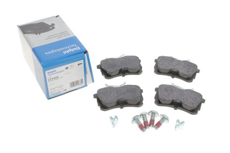 Комплект тормозных колодок, дисковый тормоз, HONDA ACCORD, DELPHI (LP1626)