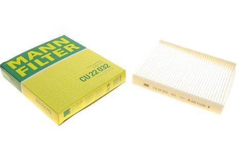 Фильтр, воздух во внутренном пространстве, LEXUS ES, MAZDA CX-9, MANN-FILTER (CU22032)