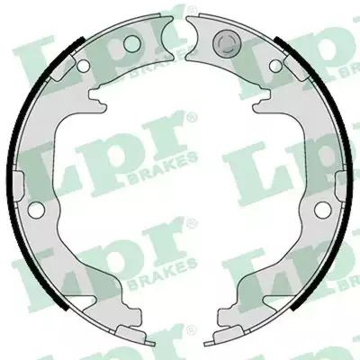Тормозные колодки для барабанов (hb), JEEP COMPASS, MITSUBISHI ASX, LPR (09540)