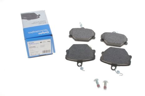 Комплект тормозных колодок, дисковый тормоз, SMART FORTWO, DELPHI (LP1465)