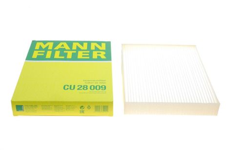 Фильтр, воздух во внутренном пространстве, VW AMAROK, FORD USA, MANN FILTER (CU28009)