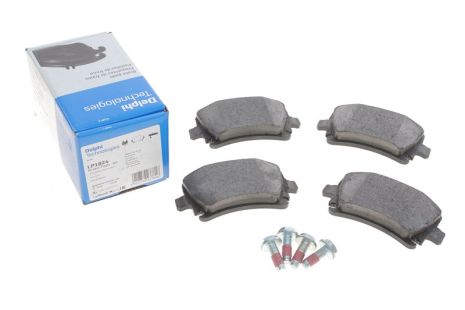 Комплект тормозных колодок, дисковый тормоз, AUDI (FAW), SKODA (SVW), DELPHI (LP1824)