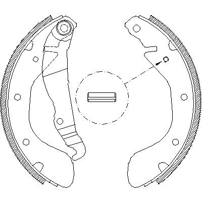 Колодки тормозные, WOKING (Z430700) Колодки тормозные, WOKING (Z430700)