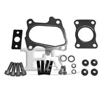 Монтажный комплект, компрессор KT210055 PEUGEOT CITROEN