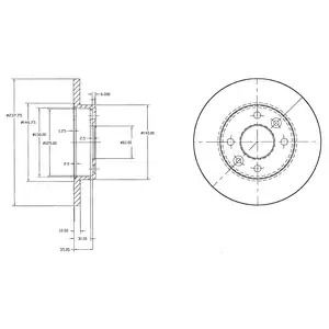 DP1010.11.0009 Drive+ - Гальмівний диск DP1010.11.0009 Drive+ - Гальмівний диск