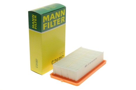 Воздушный фильтр, MITSUBISHI ASX, RENAULT KAPTUR, MANN FILTER (C24057)