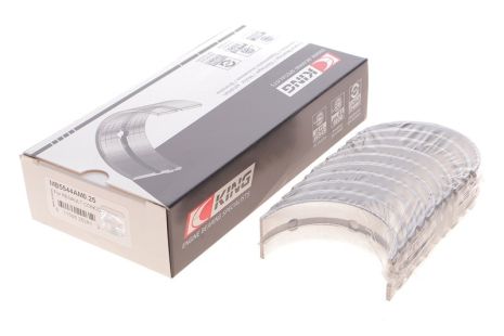 Комплект подшипников коленчатого вала, JEEP COMANCHE, PEUGEOT 505, KING (MB5544AM025)