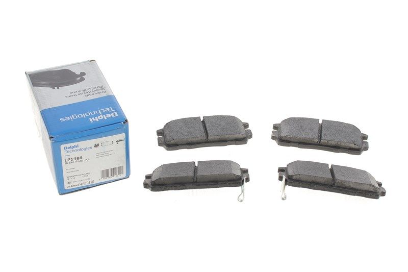 Комплект тормозных колодок, дисковый тормоз, CHEVROLET CAPTIVA, OPEL ANTARA, DELPHI (LP1988) Комплект тормозных колодок, дисковый тормоз, CHEVROLET CAPTIVA, OPEL ANTARA, DELPHI (LP1988)