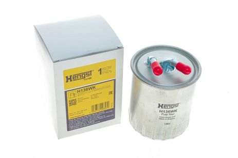 Топливный фильтр, MERCEDES-BENZ S-CLASS, HENGST FILTER (H136WK)