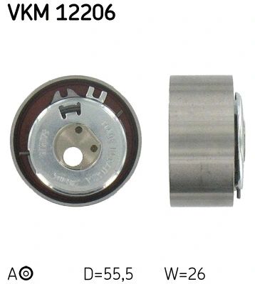 Натяжной ролик, ремень ГРМ VKM12206 CHRYSLER ZASTAVA
