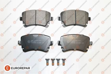 Комплект тормозных колодок, дисковый тормоз, SKODA SUPERB, BENTLEY CONTINENTAL, EUROREPAR (1639377180) Комплект тормозных колодок, дисковый тормоз, SKODA SUPERB, BENTLEY CONTINENTAL, EUROREPAR (1639377180)