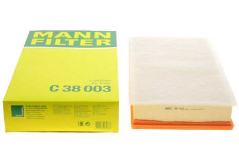 Воздушный фильтр, CUPRA FORMENTOR, SKODA KODIAQ, MANN FILTER (C38003)