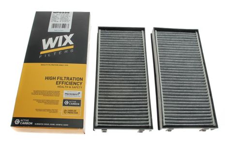Фильтр салона BMW X5, X6 07- угольный (2шт.) (пр-во WIX-FILTERS)