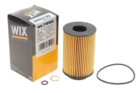 Масляный фильтр, ROLLS-ROYCE GHOST, WIESMANN GT, WIX FILTERS (WL7592) Масляный фильтр, ROLLS-ROYCE GHOST, WIESMANN GT, WIX FILTERS (WL7592)