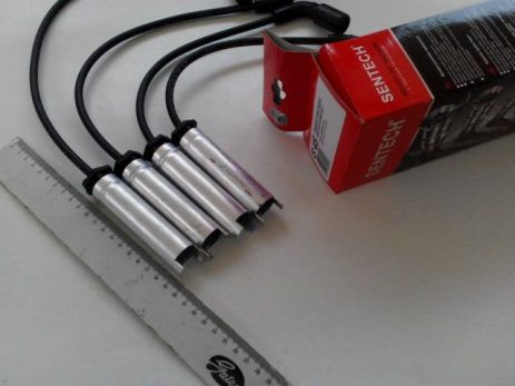Провода зажигания Lanos 1.5, SENTECH (S45) силикон (с метал. након.) (96305387)