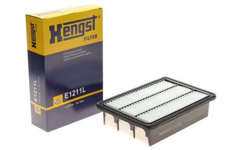 Воздушный фильтр, HYUNDAI SANTA, HENGST FILTER (E1211L)