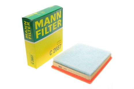 Воздушный фильтр, FORD AUSTRALIA, MANN FILTER (C2687)