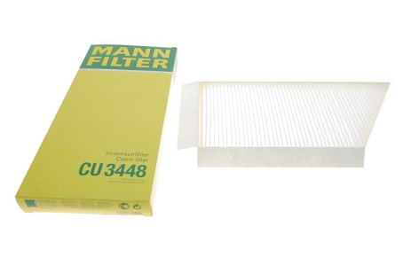 Фильтр, воздух во внутренном пространстве, PEUGEOT 206, MANN FILTER (CU3448)