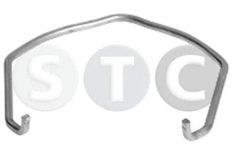 Предохранительный пружинный зажим, SKODA SUPERB, AUDI A3, STC (T498721)