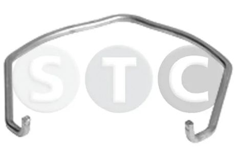 Предохранительный пружинный зажим, SKODA SUPERB, AUDI A3, STC (T498721)