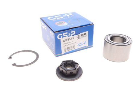Комплект подшипника ступицы колеса, FORD FIESTA, GSP (GK6515)