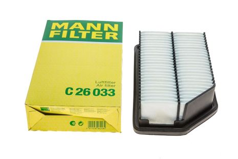 Воздушный фильтр, KIA SOUL, MANN FILTER (C26033)
