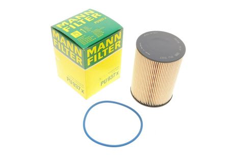 Топливный фильтр, CITROËN C5, PEUGEOT 407, MANN FILTER (PU937X)