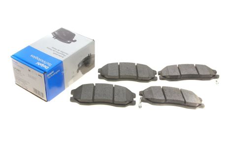 Комплект тормозных колодок, дисковый тормоз, CHEVROLET CAPTIVA, OPEL ANTARA, DELPHI (LP1987) Комплект тормозных колодок, дисковый тормоз, CHEVROLET CAPTIVA, OPEL ANTARA, DELPHI (LP1987)