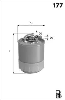 DP1110.13.0073 Drive+ - Фільтр палива