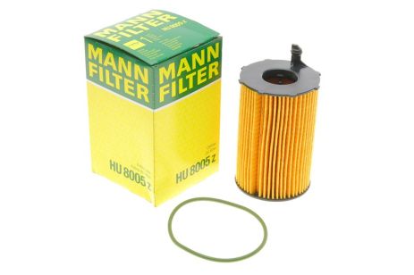 Фiльтр оливи, MANN-FILTER (HU8005Z)
