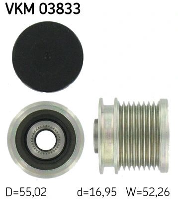 Механизм свободного хода генератора, MERCEDES-BENZ GL-CLASS, SKF (VKM03833)
