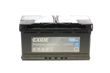 Стартерная аккумуляторная батарея, TOYOTA ALLION, MAN TGE, EXIDE (EA1000)
