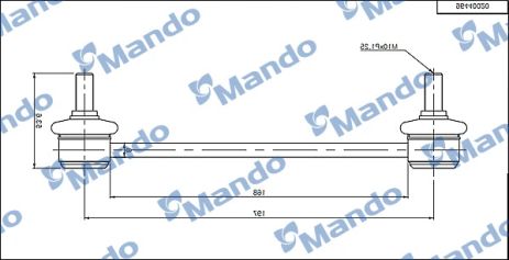 MSC010099 MANDO Тяга стабілізатора MSC010099 MANDO Тяга стабілізатора