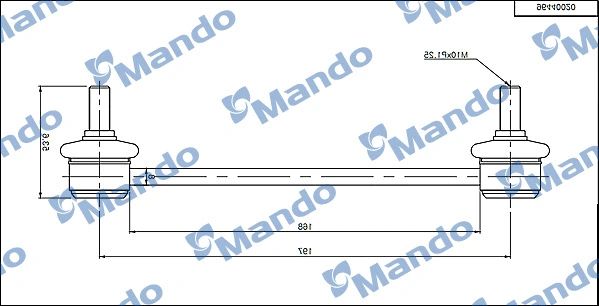 MSC010099 MANDO Тяга стабілізатора MSC010099 MANDO Тяга стабілізатора