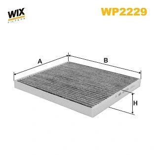 Фильтр, воздух во внутренном пространстве, JEEP CHEROKEE, WIX FILTERS (WP2229) Фильтр, воздух во внутренном пространстве, JEEP CHEROKEE, WIX FILTERS (WP2229)