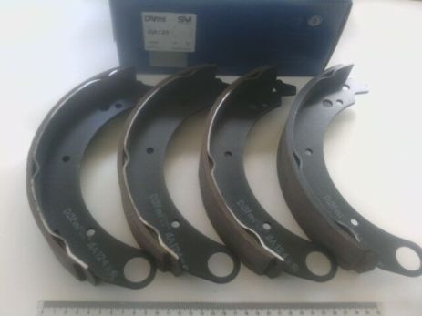 Колодки задние тормозные Волга Dafmi (ДА124) (24-3502090) (DA124)