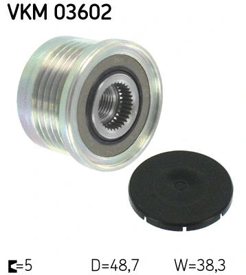 Механизм свободного хода генератора, NISSAN PRIMASTAR, VAUXHALL VIVARO, SKF (VKM03602)