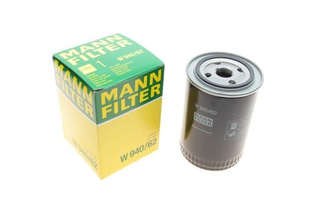 Фильтр масляный, MANN-FILTER (W94062)