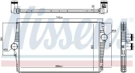 Интеркулер 96601 VOLVO