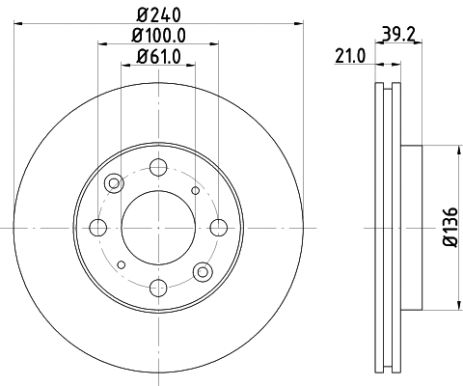 Диск тормозной HONDA (GAC), EVERUS S1, NISSHINBO (ND8022) Диск тормозной HONDA (GAC), EVERUS S1, NISSHINBO (ND8022)